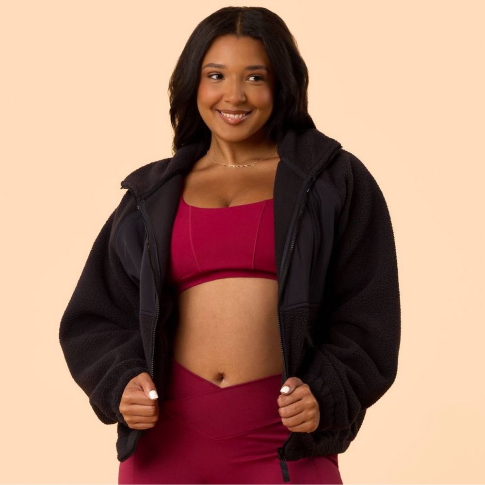 Blogilates Women's Bonfire Fleece Jacket L
